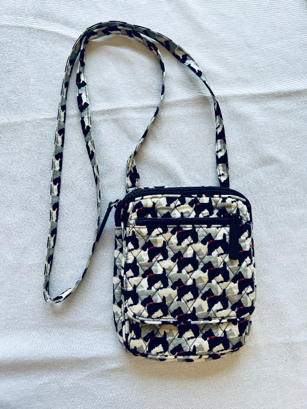 Vera Bradley Mini Hipster Crossbody, Scottie Dogs